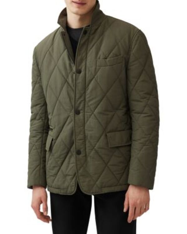 ロッドアンドグン メンズ アウター 上衣・上衣 キルティング Rodd \u0026 Gunn Elsthorpe Quilted Jacket Olive オリーブ コート・ジャケット-メンズファッション