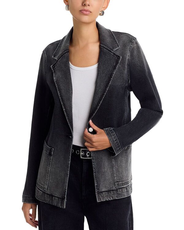 コビーハルペリン レディース アウター ジャケット・ブルゾン Kobi Halperin Langstone Button Jacket Washed Black ブラック