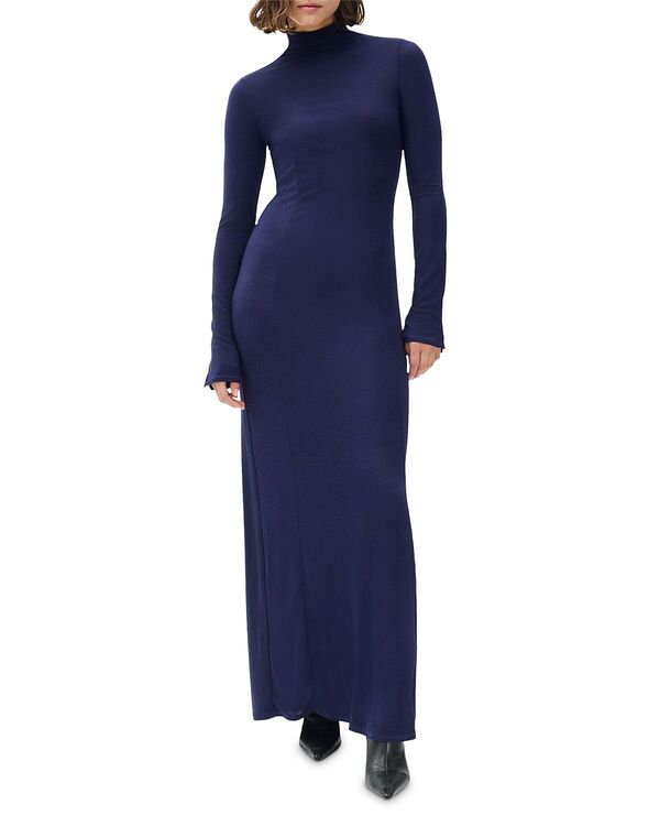 ラグアンドボーン レディース トップス ワンピース マキシ rag & bonelsa Maxi Dress Dark Blue ブルー