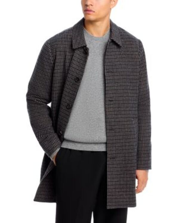 レイルズ メンズ アウター コート Rails Hockney Textured Coat Grey Check Plaid グレー