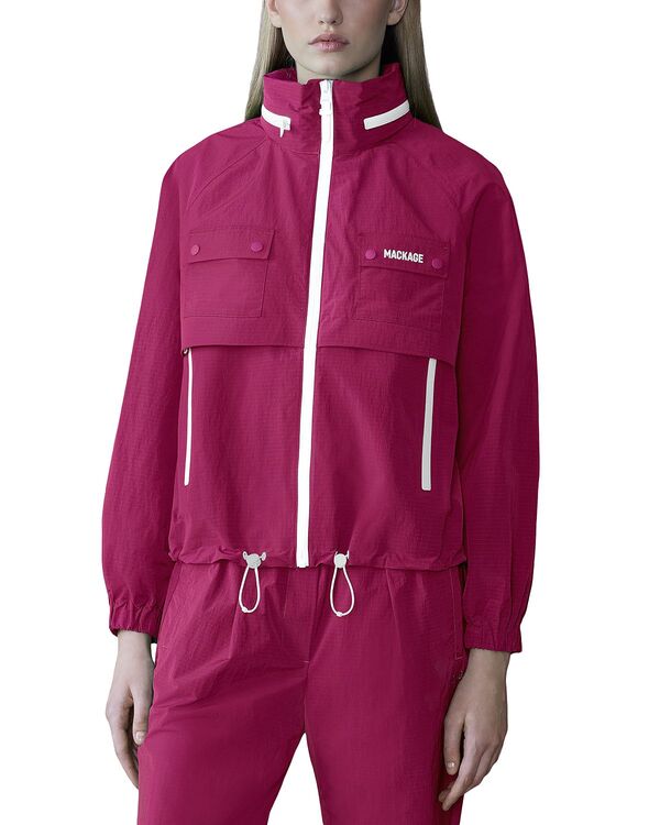 マッカージュ レディース アウター ジャケット・ブルゾン Mackage Devorah Rain Jacket Azalea