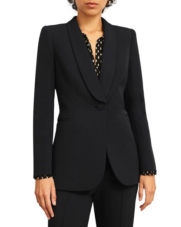 ホッブスロンドン レディース アウター ジャケット・ブルゾン HOBBS LONDON October Limited Collection Charlecote Jacket Black ブラック|ReVida 店