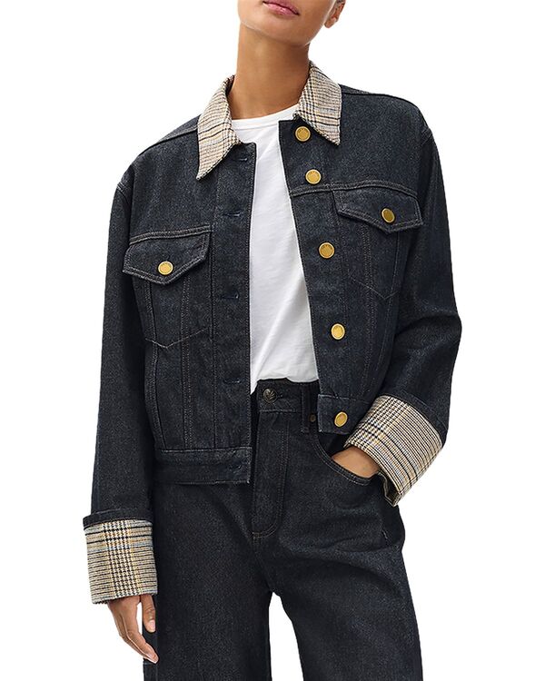 ラグアンドボーン レディース アウター ジャケット・ブルゾン デニム rag & bone Harriet Denim Trucker Jacketwrco デニム