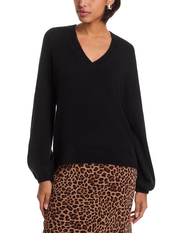 ペイジ レディース アウター ニット・セーター PAIGE Thea Cashmere Sweater Black ブラック