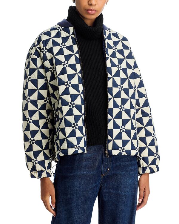 ザ・グレート レディース アウター ジャケット・ブルゾン THE GREAT. The Alpuffer Jacket Vintage Navy ネイビー