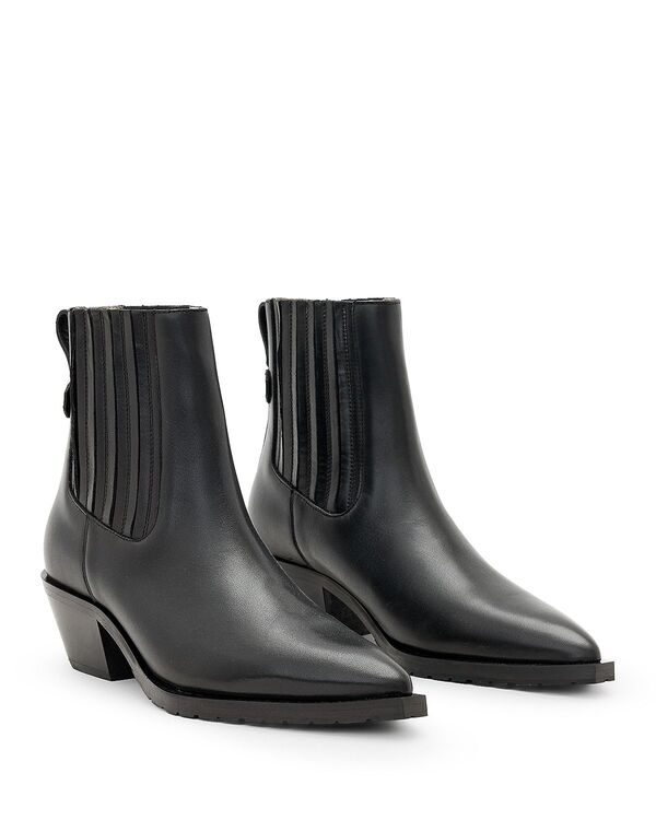 オールセインツ レディース シューズ ブーツ・レインブーツ チェルシー アンクル レザー ALLSAINTS Women's Marcie Chelsea Leather Ankle Boots Black ブラック
