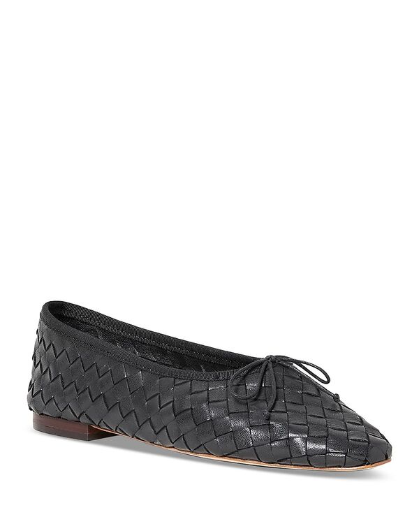 ロフラー 幽客ダル レディース シューズ スリッポン・ローファー Loefflerandall Women\u0027s Landry Slip On Ballet Flats Black 黒いこと