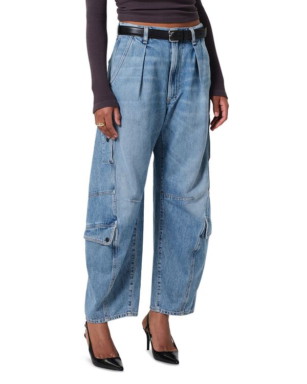シチズンズ オブ ヒューマニティ レディース ボトムス デニムパンツ ジーンズ Citizens of Humanity Flight High Rise Barrel Jeans in Zenith｜ReVida 店