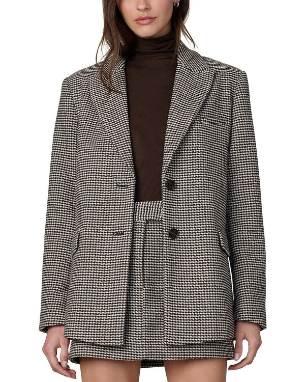 ジョーズジーンズ レディース アウター ジャケット・ブルゾン ブレザー Joe's Jeans The Boyfriend Blazer Black/Chocolate ブラック