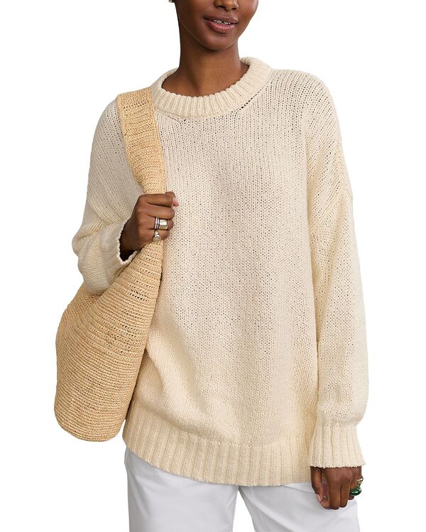 ジェニーケイン レディース アウター ニット・セーター Jenni Kayne Foster Sweater Cream クリーム｜ReVida 店