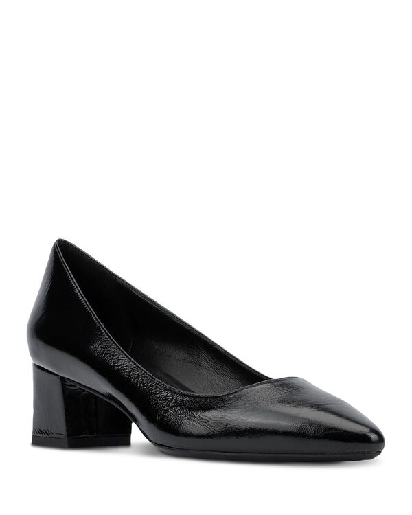 アクアタリア レディース シューズ パンプス Aquatalia Women's Pasha Pumps Black Leather ブラック｜ReVida 店