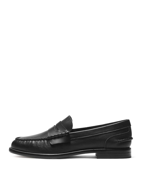 ラグアンドボーン レディース シューズ スリッポン・ローファー rag \u0026 bone Women\u0027s Carter Penny Loafers Black 黒いこと