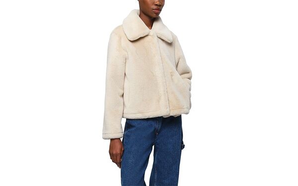 アパリス レディース アウター コート Apparis Faux Fur Elishort Coat Latte