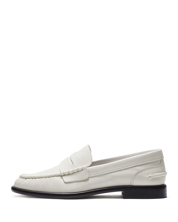 ラグアンドボーン レディース シューズ スリッポン・ローファー なめし革 rag \u0026 bone Women\u0027s Carter Leather Loafers Antique White 白いこと