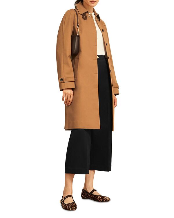 ホッブス英国の首都 レディース アウター 厚地の外套 HOBBS LONDON Vienna Trench Coat Cinnamon Bun レディースファッション-コート・ジャケット