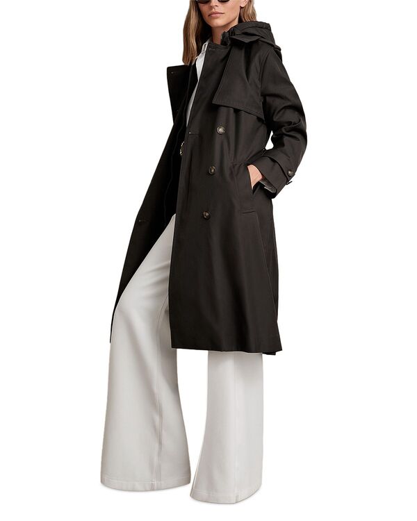 レイス レディース アウター コート REISS Azura Zip Out Coat Chocolate チョコレート