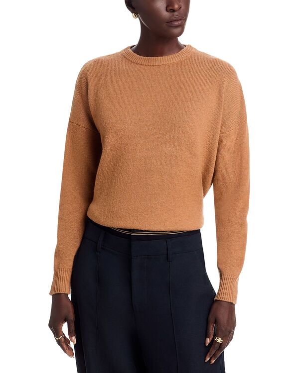 マジェスティック レディース アウター ニット・セーター クルーネック Majestic Filatures Cashmerelaxed Crewneck Sweater Ficell