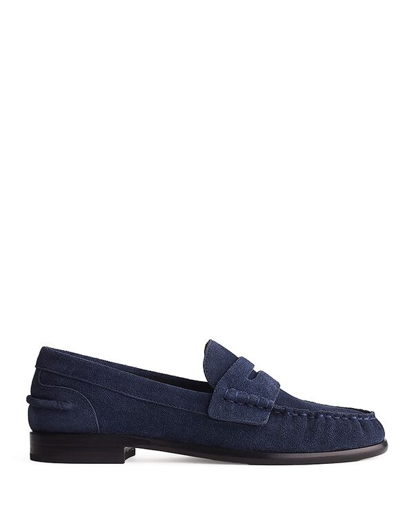 ラグアンドボーン レディース シューズ スリッポン・ローファー rag \u0026 bone Women\u0027s Carter Loafers Navy Suede 米国海軍