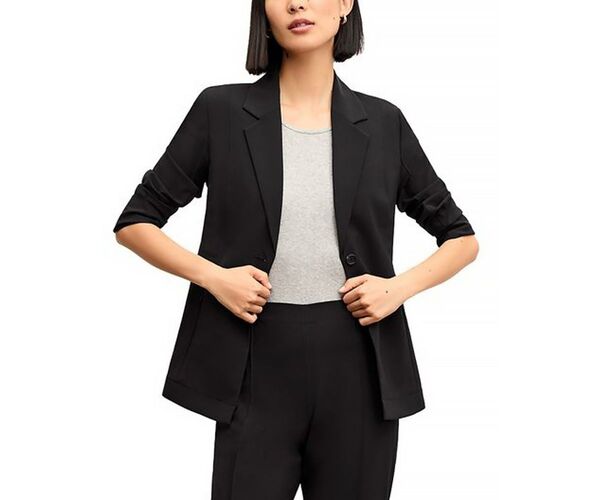 エムエメウラフール レディース アウター ジャケット・ブルゾン ブレザー M.M.LaFleur Women's Origami Tech Moreland Blazer Black ブラック