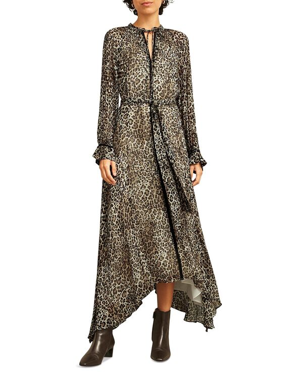 ホッブスロンドン レディース トップス ワンピース HOBBS LONDON October Limited Collection Aves Dress Brown Multi ブラウン