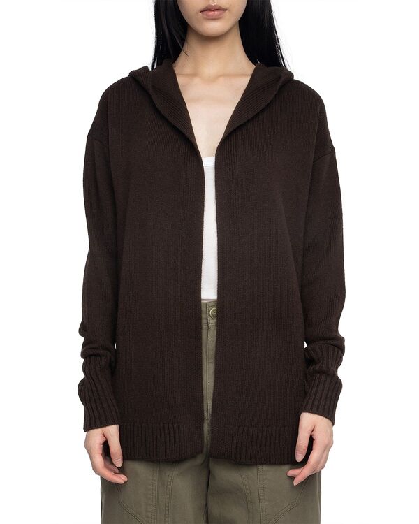 ザディグ エ ヴォルテール レディース アウター ジャケット・ブルゾン Zadig & Voltaire Cosya LC Patch Jacket Dark Chocolate チョコレート 50,280円