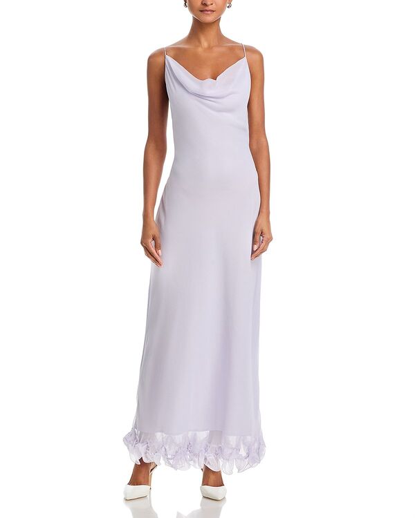 ローテート レディース トップス ワンピース シフォン ROTATE Chiffon Slip Dress Lavender ラベンダー