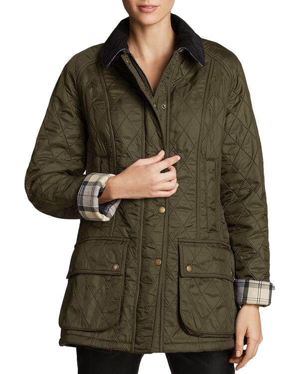 バブアー レディース アウター ジャケット・ブルゾン Barbour Beadnell Polarquilt Jacket Olive オリーブ｜ReVida 店 53,880円