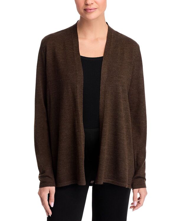エイリーンフィッシャー レディース アウター カーディガン ウール Eileen Fisher Wool Open Front Cardigan Wren