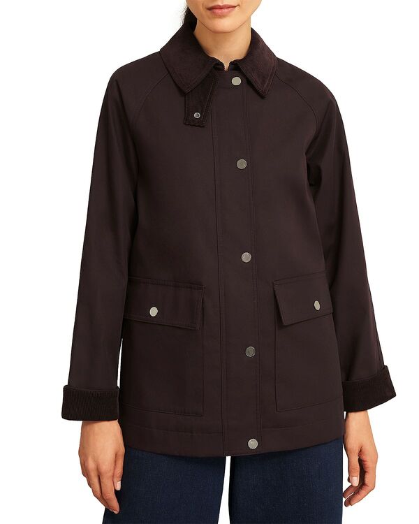ホッブスロンドン レディース アウター ジャケット・ブルゾン HOBBS LONDON Gabby Jacket Chocolate チョコレート