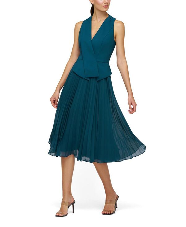 ケイ アンジャー レディース トップス ワンピース ミディ Kay Unger Orella Midi Dress Ink