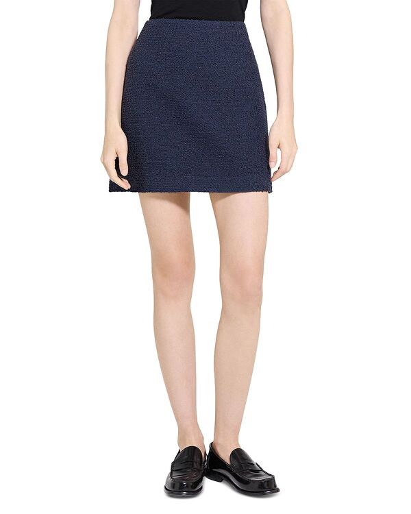 行動論理 レディース 下つ方スコート ミニ Theory CL Mini Skirt Nocturnal Navy 米国海軍