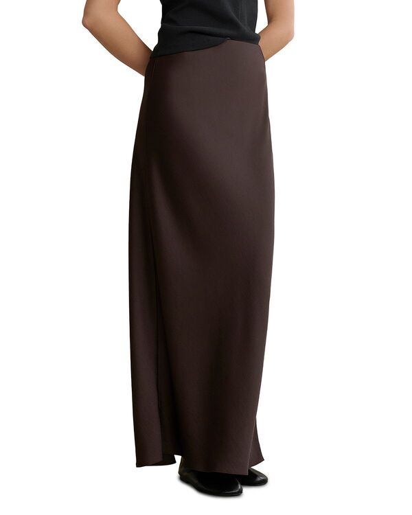ジェニーケイン レディース ボトムスカート Jenni Kayne Nina Slip Skirt Chocolate チョコレート｜ReVida 店