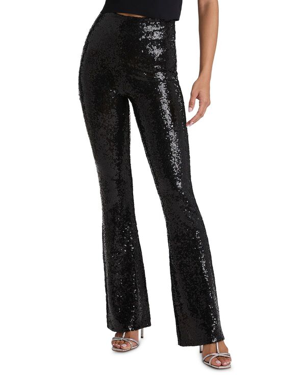 コマンドー レディース ボトムス レギンスパンコール Commando Sequin Flare Leggings Black 黒いこと