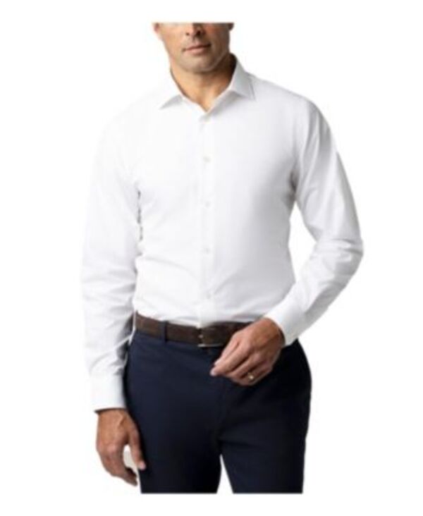 ロバート タルボット メンズ トップス シャツ Robertalbott Reynolds Light Weight Poplin Contemporary Fit Shirt White ホワイト 47,880円