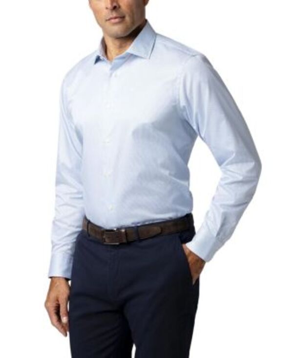 ロバート タルボット メンズ トップス シャツ ミニ Robertalbott Reynolds Mini Stripe Twill Classic Fit Shirt Blue ブルー