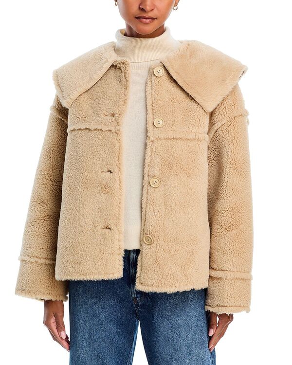 レイルズ レディース アウター 上衣・上衣 Rails Wesson Faux Shearling Jacket Bluffs