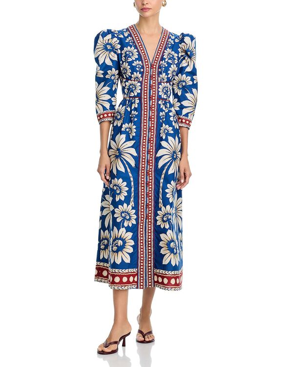ファーム レディース トップス ワンピース マキシ FARM Rio Luna Maxi Dress Luna Blue ブルー 46,680円
