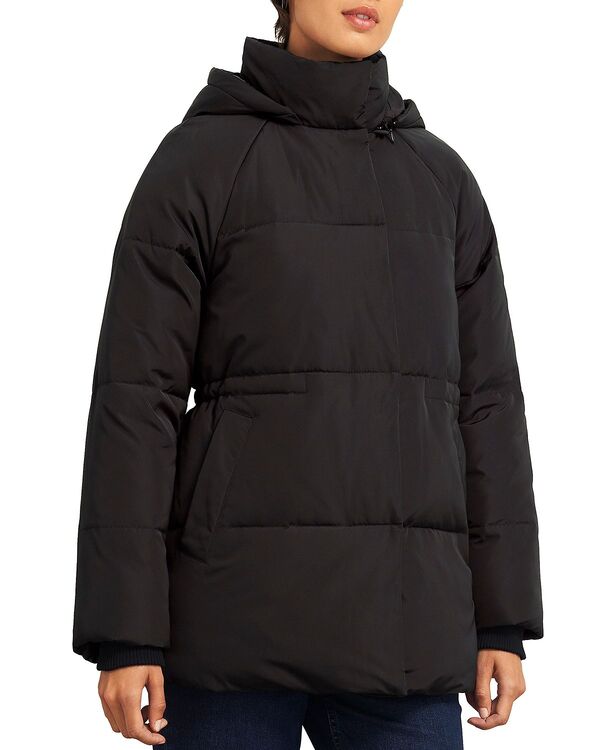 ホッブスロンドン レディース アウター コート HOBBS LONDON Cara Puffer Coat Black ブラック