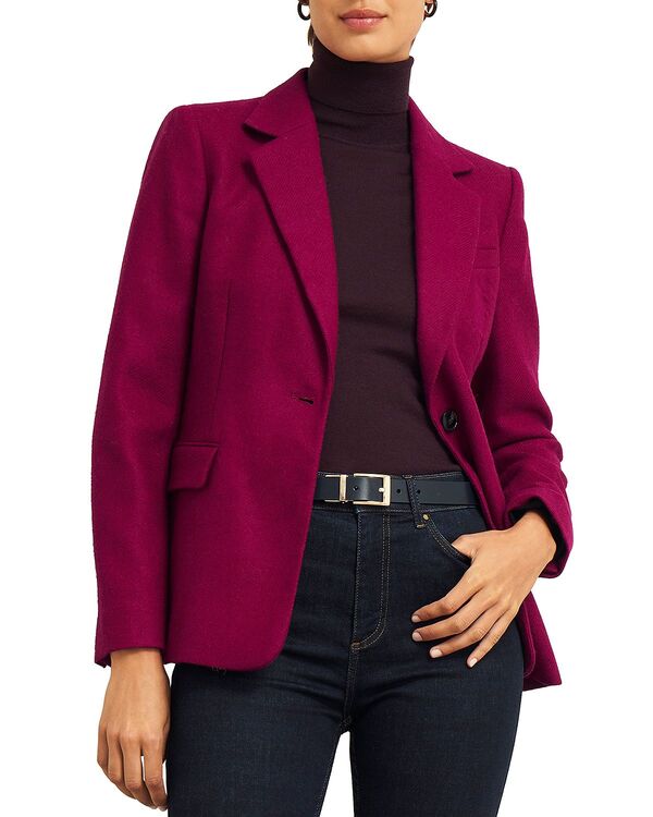 ホッブスロンドン レディース アウター ジャケット・ブルゾン ブレザー HOBBS LONDON Hackness Blazer Pink ピンク