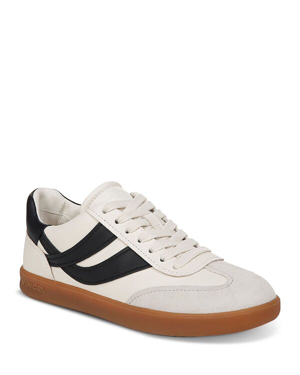 ヴィンス レディース シューズ スニーカー Vince Women's Oasisneakers Foam White/Night Blue Leather ホワイト