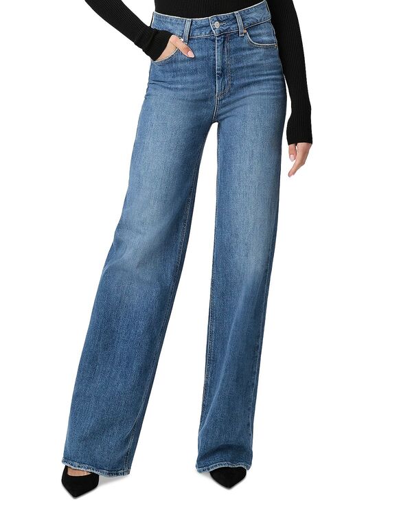 ペイジ レディース ボトムス デニムパンツ ジーンズ PAIGE Sasha High Rise Wide Jeans in Stefania Distressed Stefania Distressed|ReVida 店
