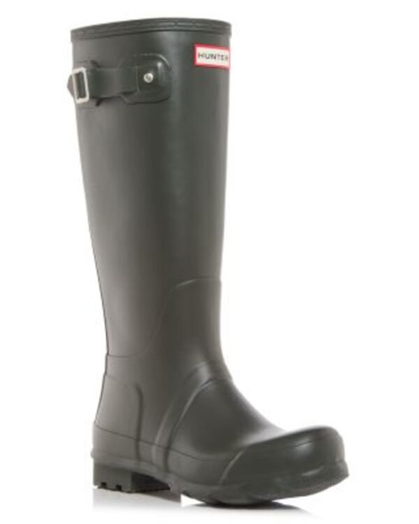山立ち メンズ シューズ ブーツ・レインブーツ トール Hunter Men\u0027s Original Tall Boots Dark Olive オリーブ