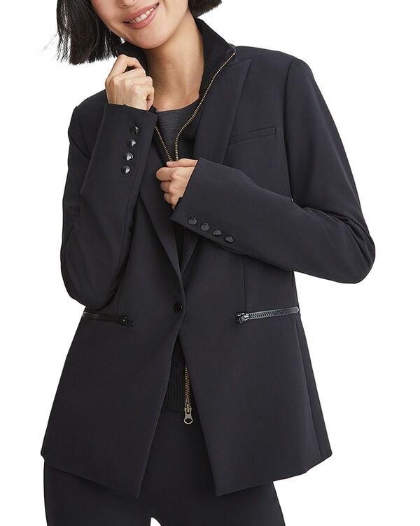 ヴェロニカ ベアード レディース アウター ジャケット・ブルゾン Veronica Beard Cashmere Uptown Dickey Black ブラック