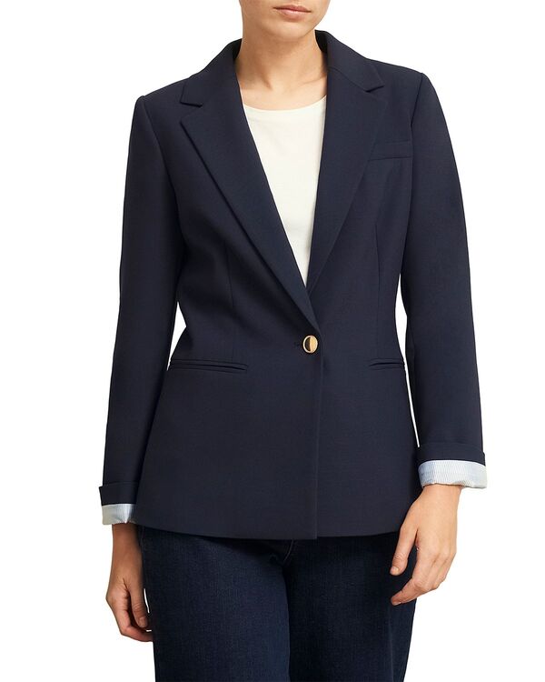 ホッブスロンドン レディース アウター ジャケット・ブルゾン ブレザー HOBBS LONDON Gianna Blazer Navy ネイビー