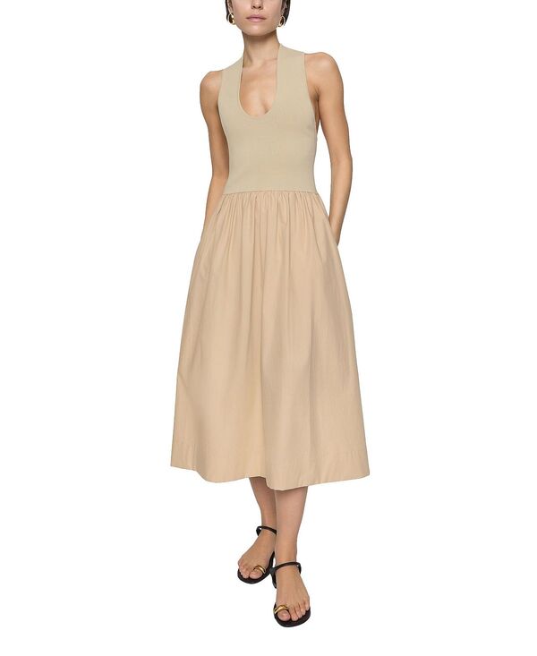 レベッカミンコフ レディース トップス タンクトップ Rebecca Minkoff Belle Combo Tank Dress Beige ベージュ