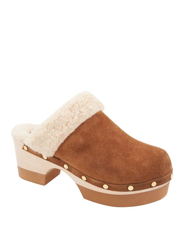 アンドレアース レディース シューズ サンダル Andre Assous Women's Olivia Studded Clogs Cognac/Natural