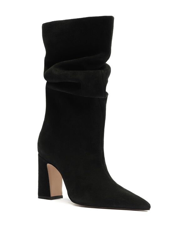 シュッツ レディース シューズ ブーツ・レインブーツ スエード SCHUTZ Women Harriet Suede Slouch Boots Preto