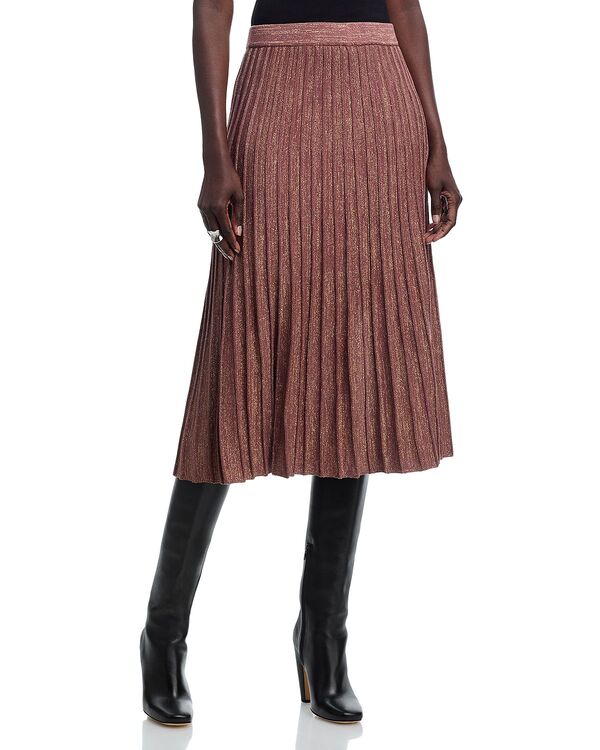 ミソック レディース トップス ワンピース リブニット A ライン ニット Misook Rib Knit A Line Dress Midnight Umber｜ReVida 店