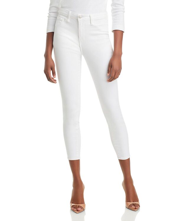 ラジャンス レディース ボトムス デニムパンツ ジーンズ L'AGENCE Margot High Rise Skinny Jeans Blanc