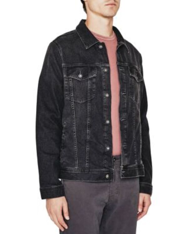 エージー メンズ アウター ジャケット・ブルゾン AG 6HYB Classic Trucker Jacket Shadow Box